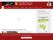 Tablet Screenshot of ffw-egestorf.de